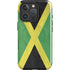Jamaica Flag Distressed iPhone 16 Pro Max Magsafe Impact Case
